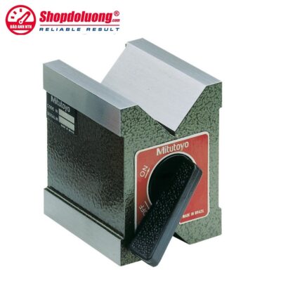 shopdoluong-Bộ 2 Khối V Từ Tính Ø2 inch MITUTOYO 181-947