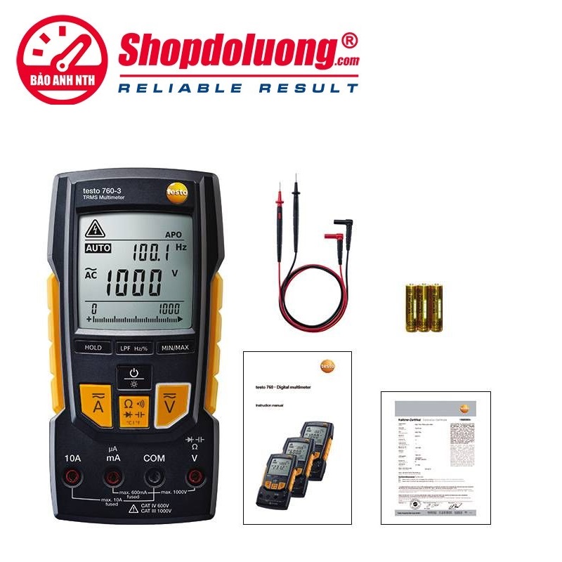 Đồng Hồ Vạn Năng Kỹ Thuật Số TESTO 760-3 8 shopdoluong-Đồng Hồ Vạn Năng Kỹ Thuật Số TESTO 760-3