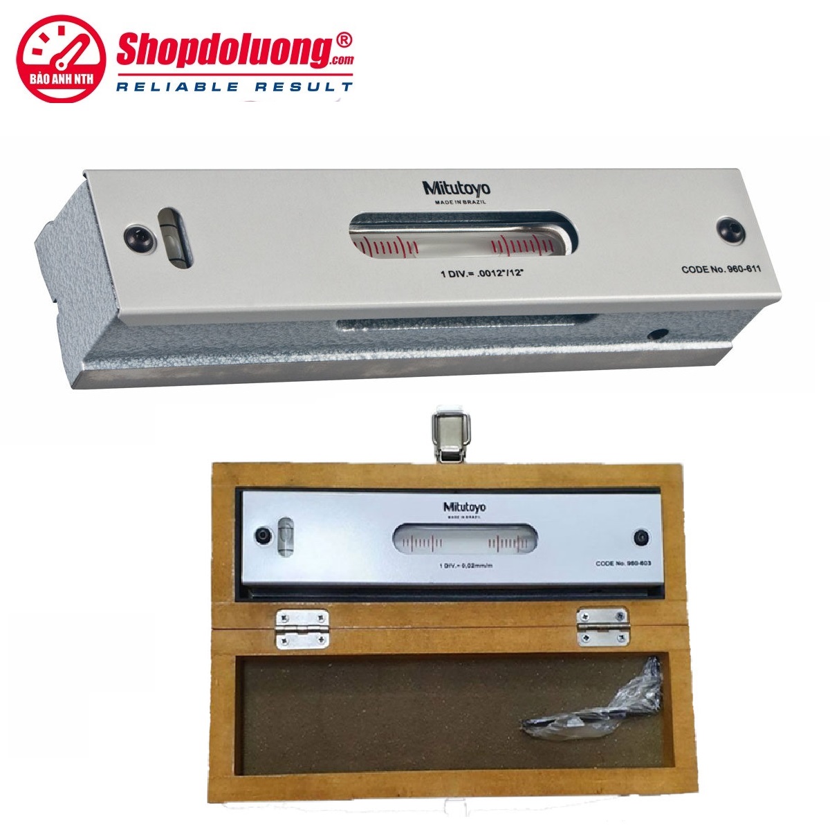 Nivo Cân Máy 200mm MITUTOYO 960-603(0.02mm) 8 shopdoluong-Nivo Cân Máy 200mm MITUTOYO 960-603(0.02mm)