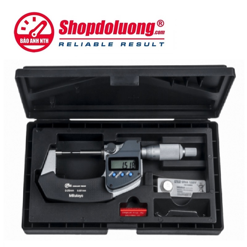 Panme Điện Tử Đầu Nhỏ 0-25mm MITUTOYO 331-261-30(0.001mm) 10 shopdoluong-Panme Điện Tử Đầu Nhỏ 0-25mm MITUTOYO 331-261-30(0.001mm)