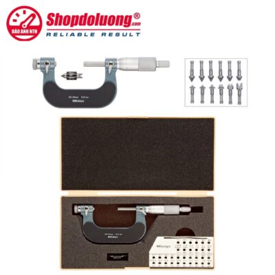 shopdoluong-Panme Đo Ren Cơ Khí 50-75mm MITUTOYO 126-127(0.01mm)