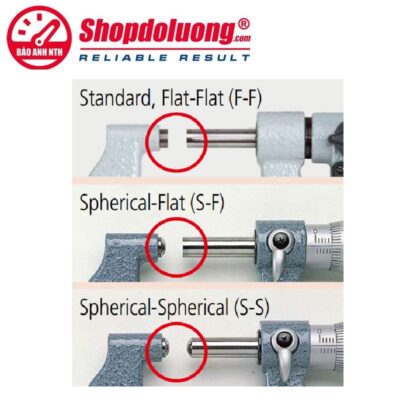 shopdoluong-Panme Đo Tấm Mỏng Điện Tử 0-25mm MITUTOYO 389-251-30(0.001mm).