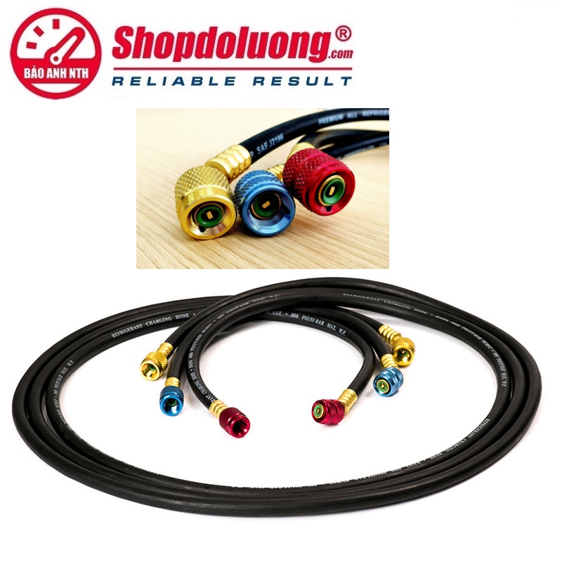 Đồng Hồ Áp Suất TASCO TB140SM II(R32-R410A) 11 shopdoluong.com-Bộ Dây Gas TASCO TB140SM-HOSE(R32-R410A)