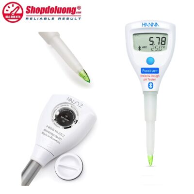 shopdoluong.com-Bút Đo pH-Nhiệt Độ Bluetooth Bột Nhão Làm Bánh Mì HANNA HI9810382
