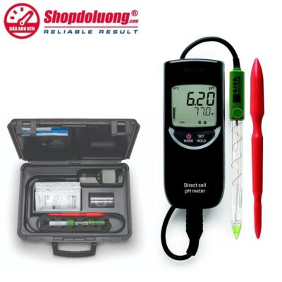 shopdoluong.com-Máy Đo pH-Nhiệt Độ Cho Đất Trồng Và Nước HANNA HI99121