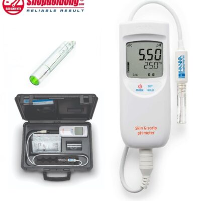 shopdoluong.com-Máy Đo pH-Nhiệt Độ Trên Bề Mặt Da Người Và Da Đầu HANNA HI99181