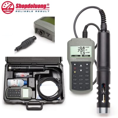 shopdoluong.com-Máy Đo pH-ORP-EC-TDS-Độ Mặn-Trở Kháng-Áp Suất-Nhiệt Độ Chống Thấm Nước HANNA HI98195