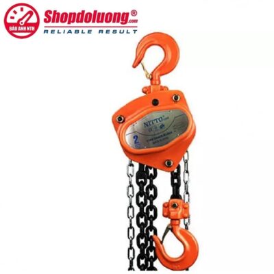 shopdoluong.com-Pa Lăng Xích Kéo Tay NITTO 30 Tấn 5 Mét