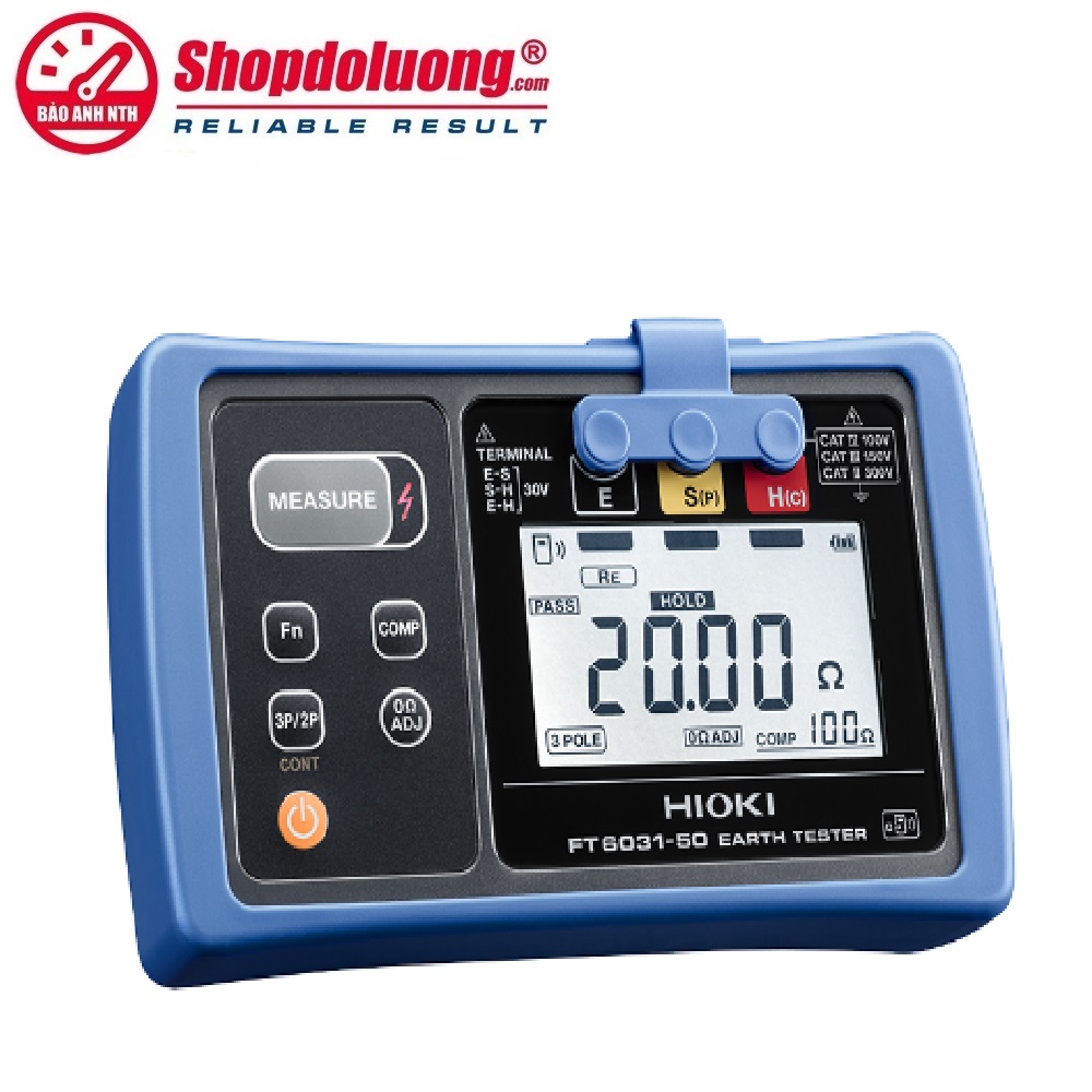 Thiết Bị Đo Điện Trở Đất HIOKI FT6031-50(0-2000Ω) 10 shopdoluong.com-Thiết Bị Đo Điện Trở Đất HIOKI FT6031-50(0-2000Ω)