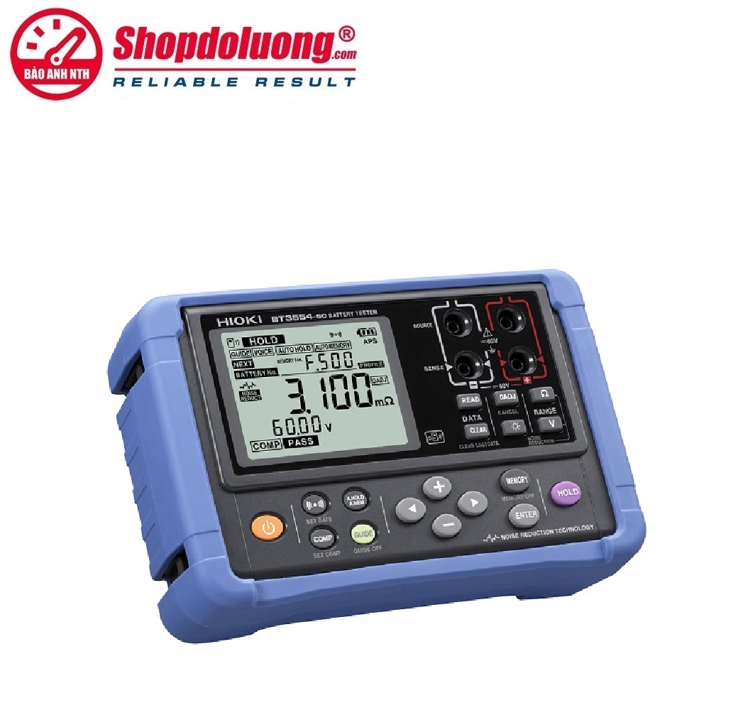 Thiết Bị Kiểm Tra Ắc Quy-Pin HIOKI BT3554-51(3mΩ ~ 3Ω/60V) 10 shopdoluong.com-Thiết Bị Kiểm Tra Ắc Quy-Pin HIOKI BT3554-51(3mΩ ~ 3Ω-60V)