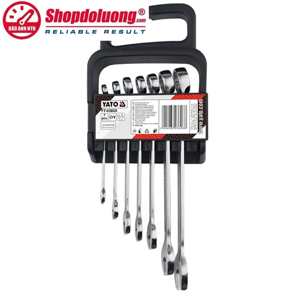Bộ Cờ Lê 2 Đầu Vòng Miệng 7 Chi Tiết YATO YT-03608 (8-19mm) 10 shopdoluong.com-Bộ Cờ Lê 2 Đầu Vòng Miệng 7 Chi Tiết YATO YT-03608 (8-19mm)