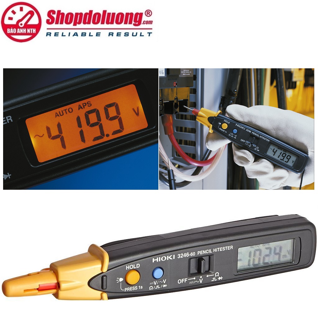 Bút Đo Điện Vạn Năng HIOKI 3246-60 8 shopdoluong.com-Bút Đo Điện Vạn Năng HIOKI 3246-60