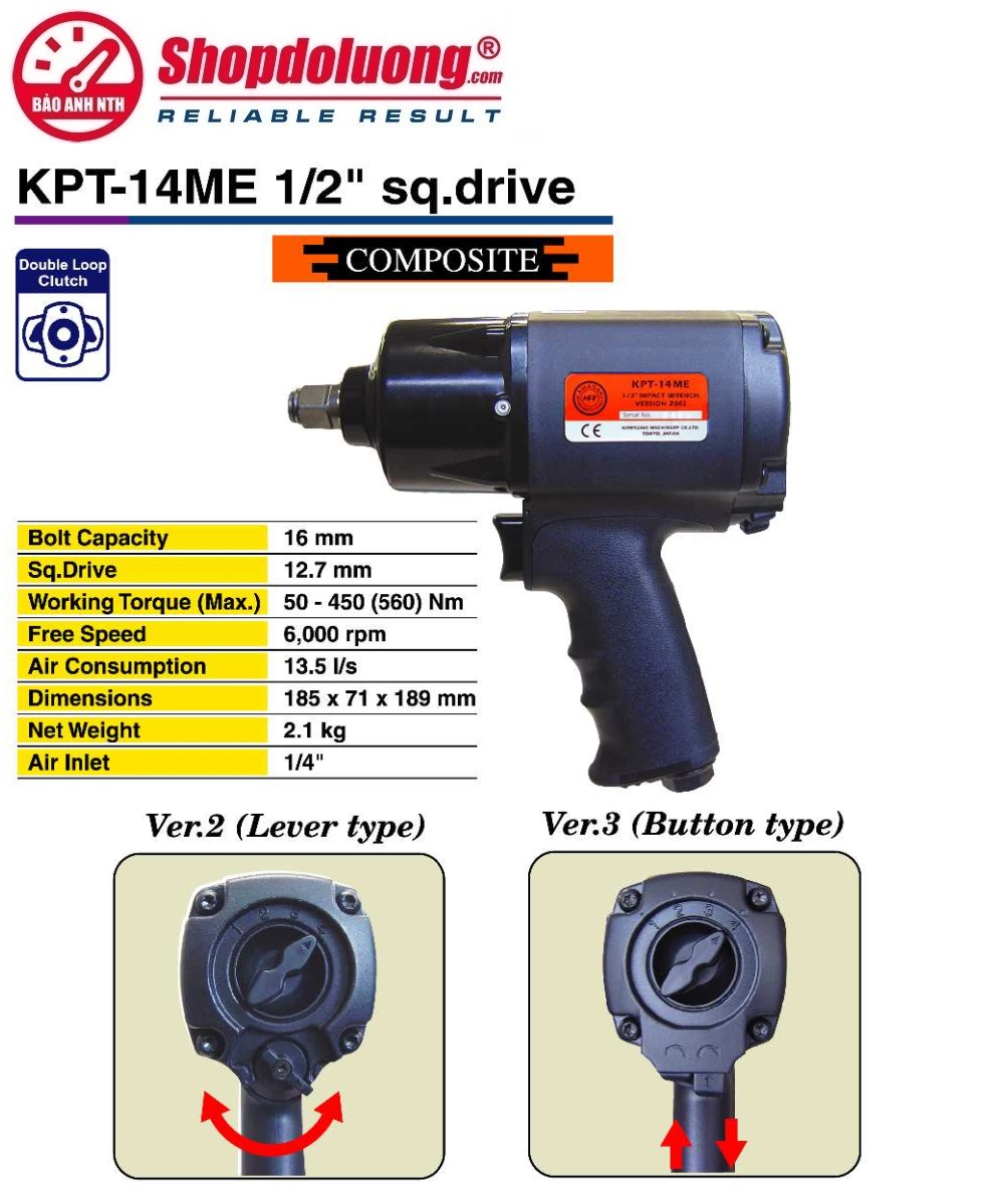 Súng Vặn Bulông KAWASAKI KPT-14ME-V2 (1/2 Inch) 11 shopdoluong.com-Súng Vặn Bulông KAWASAKI KPT-14ME-V2 (1/2 Inch).
