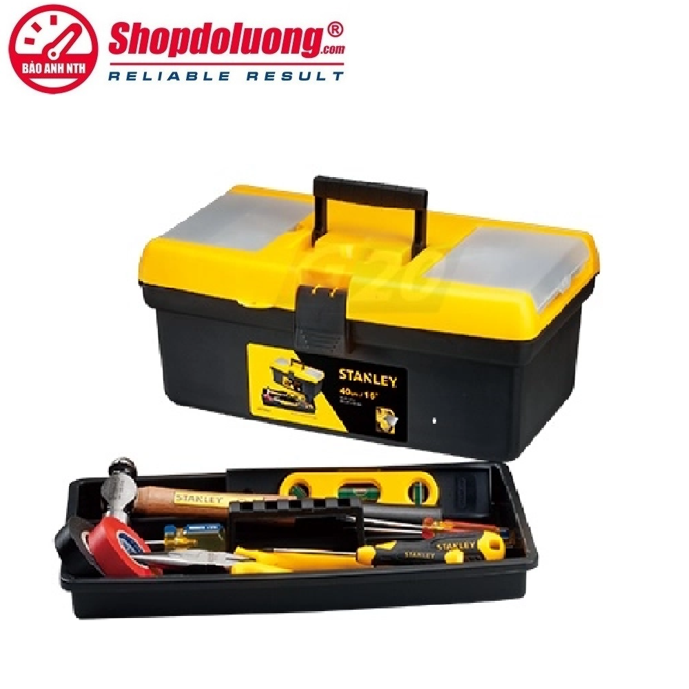 Thùng Đồ Nghề Nhựa 16 Inch STANLEY STST73696-8 (405x241x152mm) 1 shopdoluong.com-Thùng Đồ Nghề Nhựa 17 Inch STANLEY STST73691-8 (445x241x218mm)
