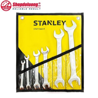 shopdoluong.com-Bộ Cờ Lê 2 Đầu Miệng 6 Chi Tiết STANLEY STMT73663-8 (6-23mm)