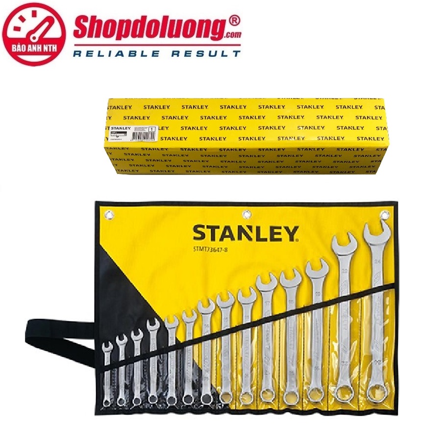 Bộ Cờ Lê Vòng Miệng 14 Chi Tiết STANLEY STMT73647-8 (8-24mm) 8 shopdoluong.com-Bộ Cờ Lê Vòng Miệng 14 Chi Tiết STANLEY STMT73647-8 (8-24mm)