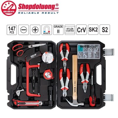 shopdoluong.com-Bộ Đồ Nghề Sửa Chữa Điện 147 Chi Tiết YATO YT-39000