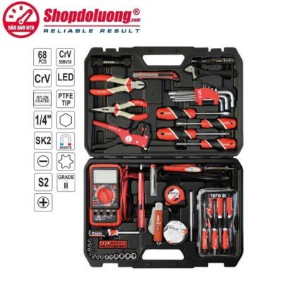 shopdoluong.com-Bộ Đồ Nghề Sửa Chữa Tổng Hợp 68 Chi Tiết YATO YT-39004
