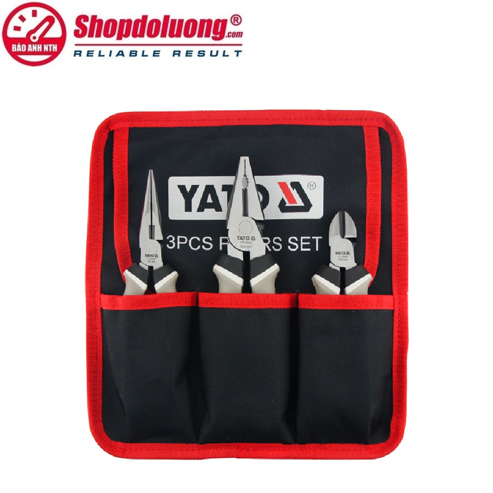 Bộ Kìm Cách Điện 3 Chi Tiết YATO YT-39608 8 shopdoluong.com-Bộ Kìm Cách Điện 3 Chi Tiết YATO YT-39608