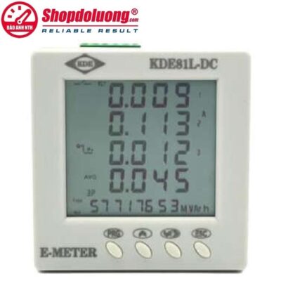 shopdoluong.com-Đồng Hồ Đo Đa Chức Năng Điện DC KDE 81LC-DC (96x96)
