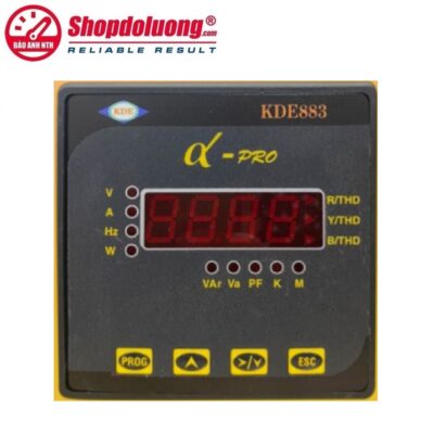 shopdoluong.com-Đồng Hồ Đo Đa Chức Năng 3 Pha Gắn Tủ KDE883 (96x96)