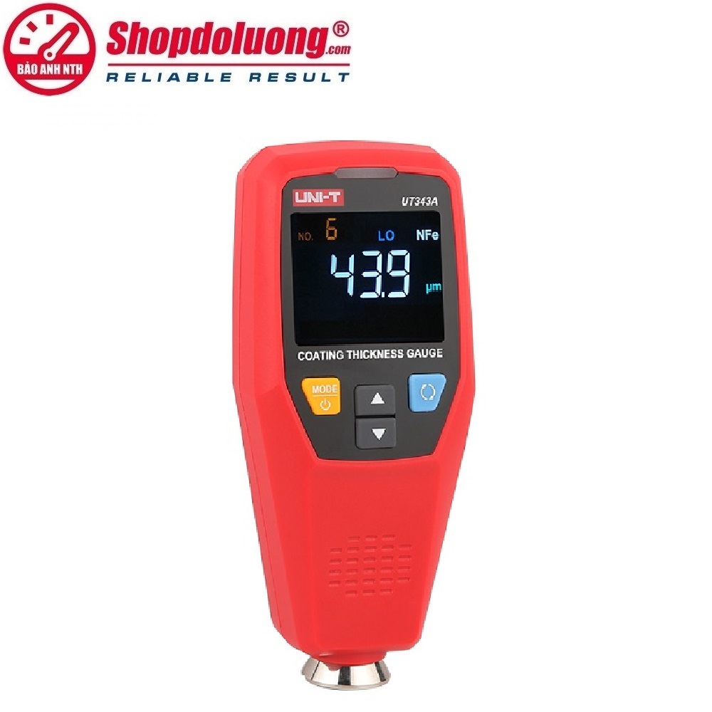 Máy Đo Độ Dày Lớp Phủ Trên Nền Từ Tính Và Không Từ Tính Uni-T UT343A (1750um) 12 shopdoluong.com-Máy Đo Độ Dày Lớp Phủ Trên Nền Từ Tính Và Không Từ Tính Uni-T UT343A (1750um)