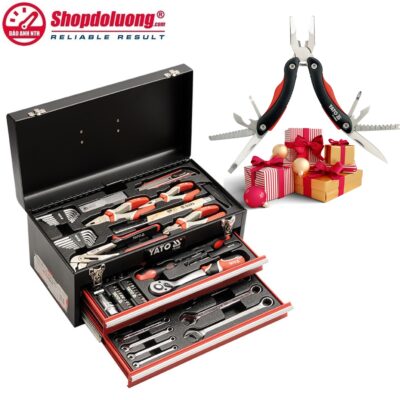 shopdoluong.com-Thùng Đồ Nghề Sửa Chữa 80 Chi Tiết YATO YT-38951