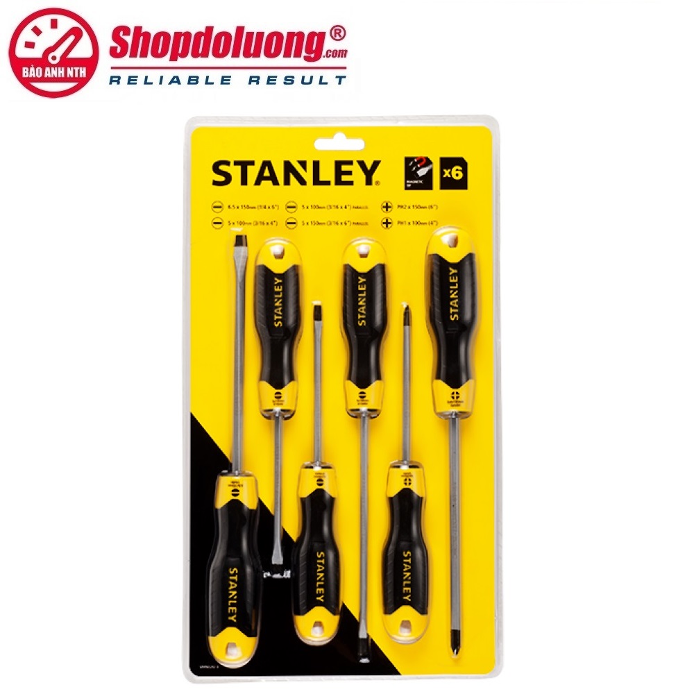 Bộ Tô Vít Đa Năng Có Từ STANLEY 66-672 (6 cái) 8 shopdoluong.com-Bộ Tô Vít Đa Năng Có Từ STANLEY 66-672 (6 cái)