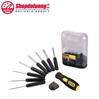 shopdoluong.com-Bộ Tô Vít Nhiều Loại Đầu STANLEY 62-511 (9 Cái)
