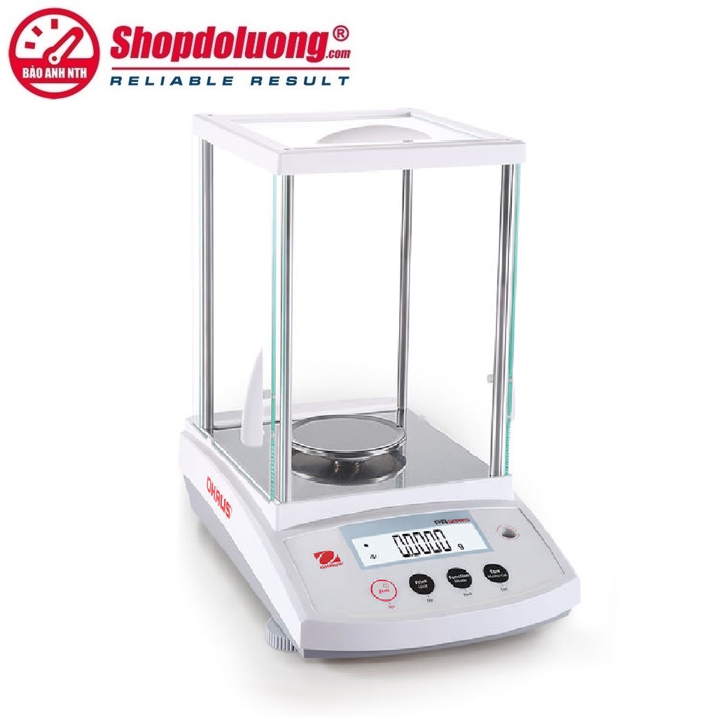 Cân Phân Tích 4 Số Lẻ OHAUS PR124 (120g/0.0001g/chuẩn trong) 8 shopdoluong.com-Cân Phân Tích 4 Số Lẻ OHAUS PR224/E (220g/0.0001g)