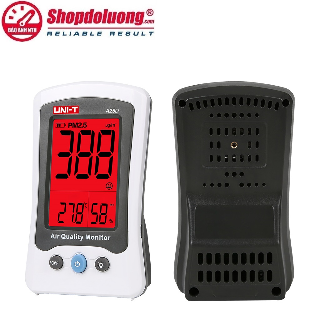 MÁY ĐO NỒNG ĐỘ BỤI PM2.5 UNI-T A25D (0~500μg/m³) 10 shopdoluong.com-MÁY ĐO NỒNG ĐỘ BỤI PM2.5 UNI-T A25D (0~500μg/m³)