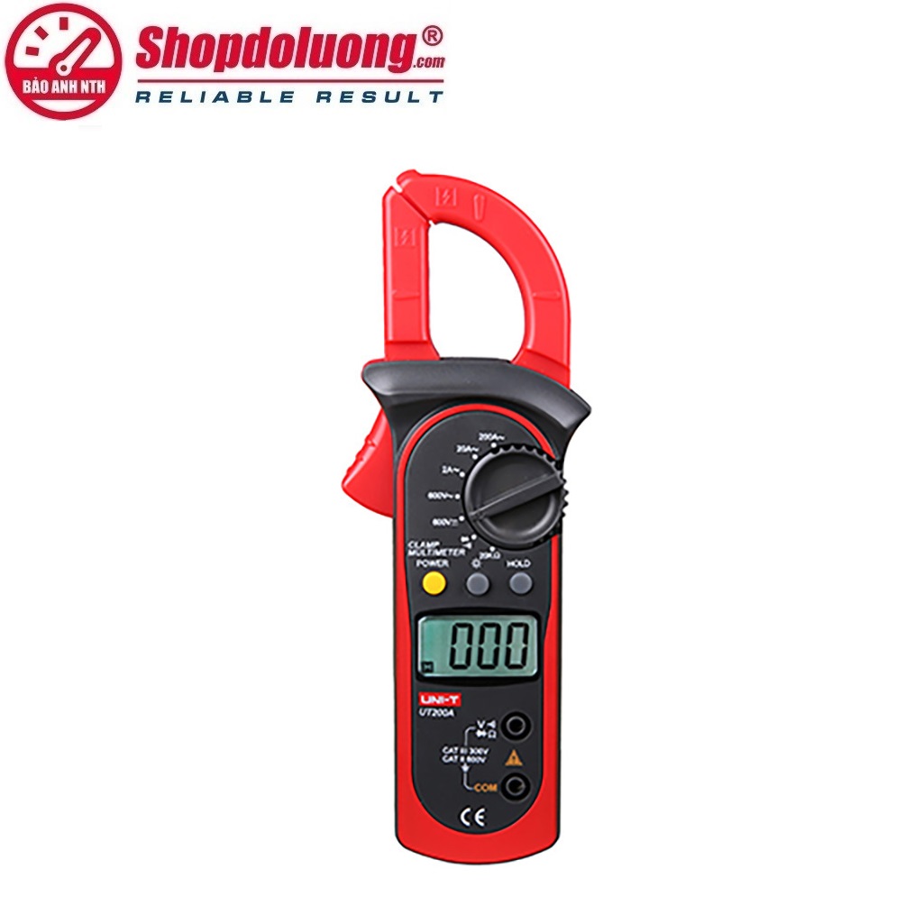 AMPE KÌM DÒNG AC UNI-T UT200B (600A) 8 shopdoluong.com-AMPE KÌM DÒNG AC UNI-T UT200A (200A)