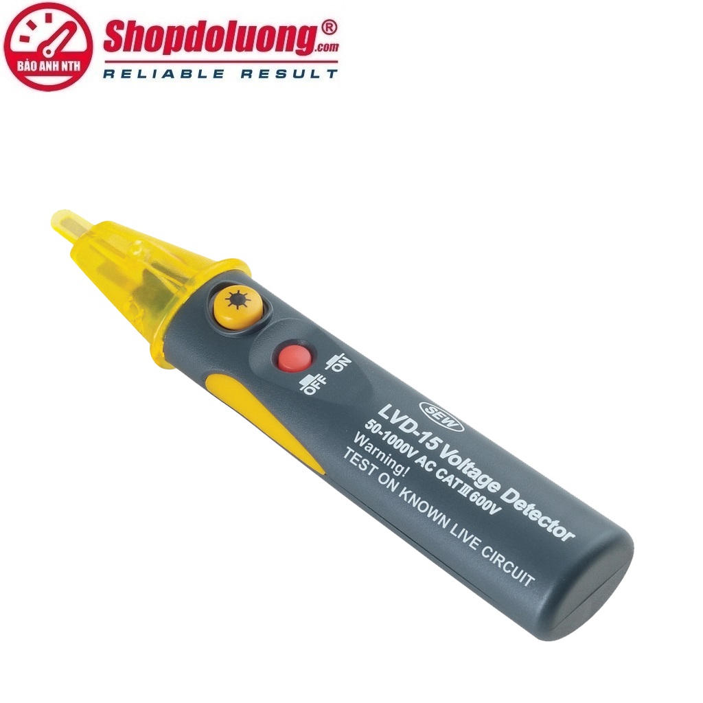 BÚT THỬ ĐIỆN KHÔNG TIẾP XÚC SEW LVD-15 (50V~1000V AC) 8 shopdoluong.com-BÚT THỬ ĐIỆN KHÔNG TIẾP XÚC SEW LVD-15 (50V~1000V AC)