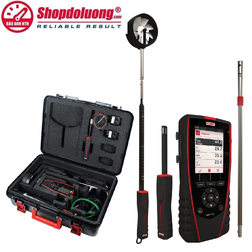 MÁY ĐO ĐA CHỈ TIÊU VỀ MÔI TRƯỜNG KIMO AMI310 (Chỉ có thân máy) 10 shopdoluong.com-MÁY ĐO ĐA CHỈ TIÊU VỀ MÔI TRƯỜNG KIMO AMI310 (Chỉ có thân máy)