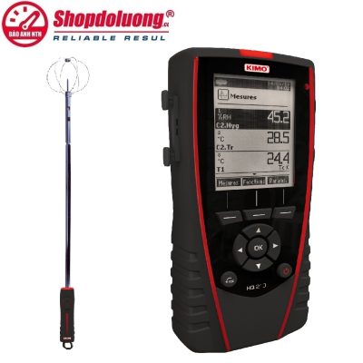 shopdoluong.com-MÁY ĐO NHIỆT ĐỘ-ĐỘ ẨM-TỐC ĐỘ GIÓ KIMO HQ210O (HQ210 + SOM900)
