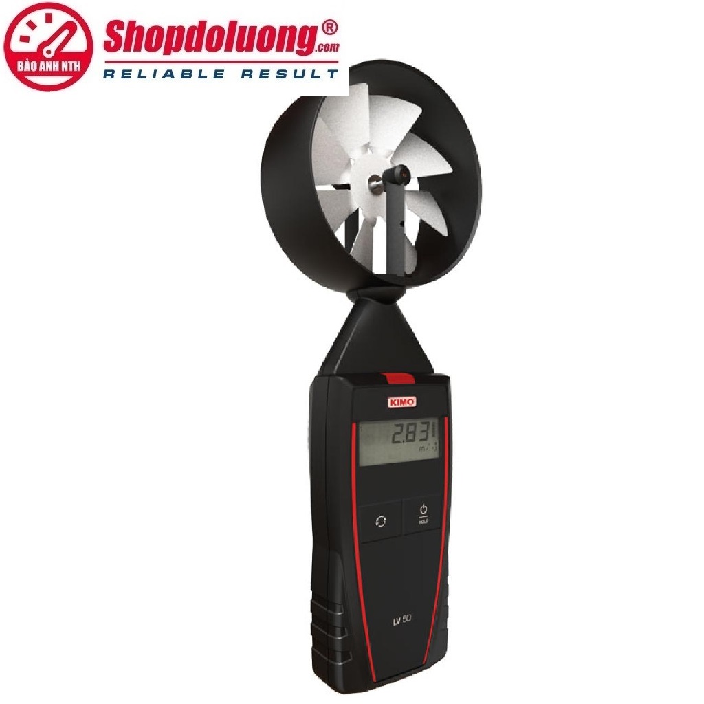 MÁY ĐO TỐC ĐỘ GIÓ NHIỆT ĐỘ MÔI TRƯỜNG KIMO LV50 8 shopdoluong.com-MÁY ĐO TỐC ĐỘ GIÓ NHIỆT ĐỘ MÔI TRƯỜNG KIMO LV50