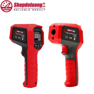 shopdoluong.com-SÚNG ĐO NHIỆT ĐỘ HỒNG NGOẠI 2 TIA LASERS UNI-T UT309E (-35℃~850℃)