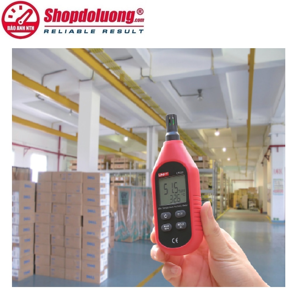 MÁY ĐO NHIỆT ĐỘ & ĐỘ ẨM MINI UNI-T UT333 (-10℃~60℃/0%RH~100%RH) 11 shopdoluong.com-UT333 - UT333BT Mini Temperature Humidity Meters