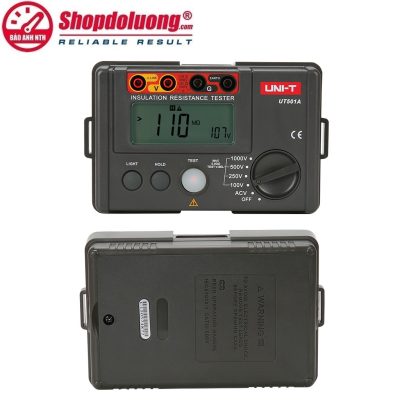 shopdoluong.com-MÁY ĐO ĐIỆN TRỞ CÁCH ĐIỆN UNI-T UT501A (1000V/5GΩ)