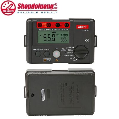 shopdoluong.com-MÁY ĐO ĐIỆN TRỞ CÁCH ĐIỆN UNI-T UT501B (1000V/5GΩ)