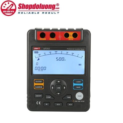 shopdoluong.com-MÁY ĐO ĐIỆN TRỞ CÁCH ĐIỆN UNI-T UT512 (2500V/100GΩ)