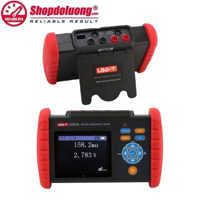 shopdoluong.com-THIẾT BỊ ĐO NỘI TRỞ PIN & ẮC QUY UNI-T UT677A (0.000mΩ~3.100 Ω)