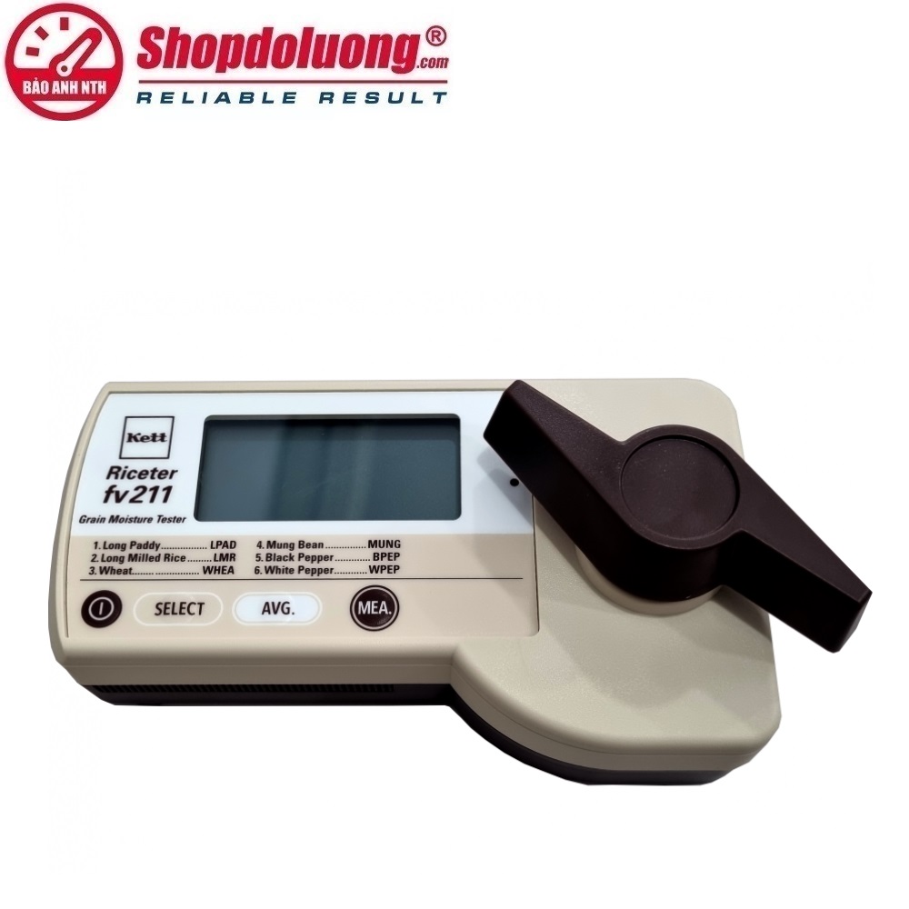 MÁY ĐO ĐỘ ẨM NGŨ CỐC KETT FV-211 (7~35%RH) 12 shopdoluong.com-MÁY ĐO ĐỘ ẨM NGŨ CỐC KETT FV-211 (7~35%RH)