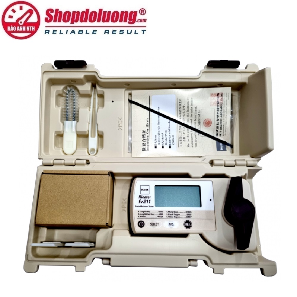 MÁY ĐO ĐỘ ẨM NGŨ CỐC KETT FV-211 (7~35%RH) 13 shopdoluong.com-MÁY ĐO ĐỘ ẨM NGŨ CỐC KETT FV-211 (7~35%RH).