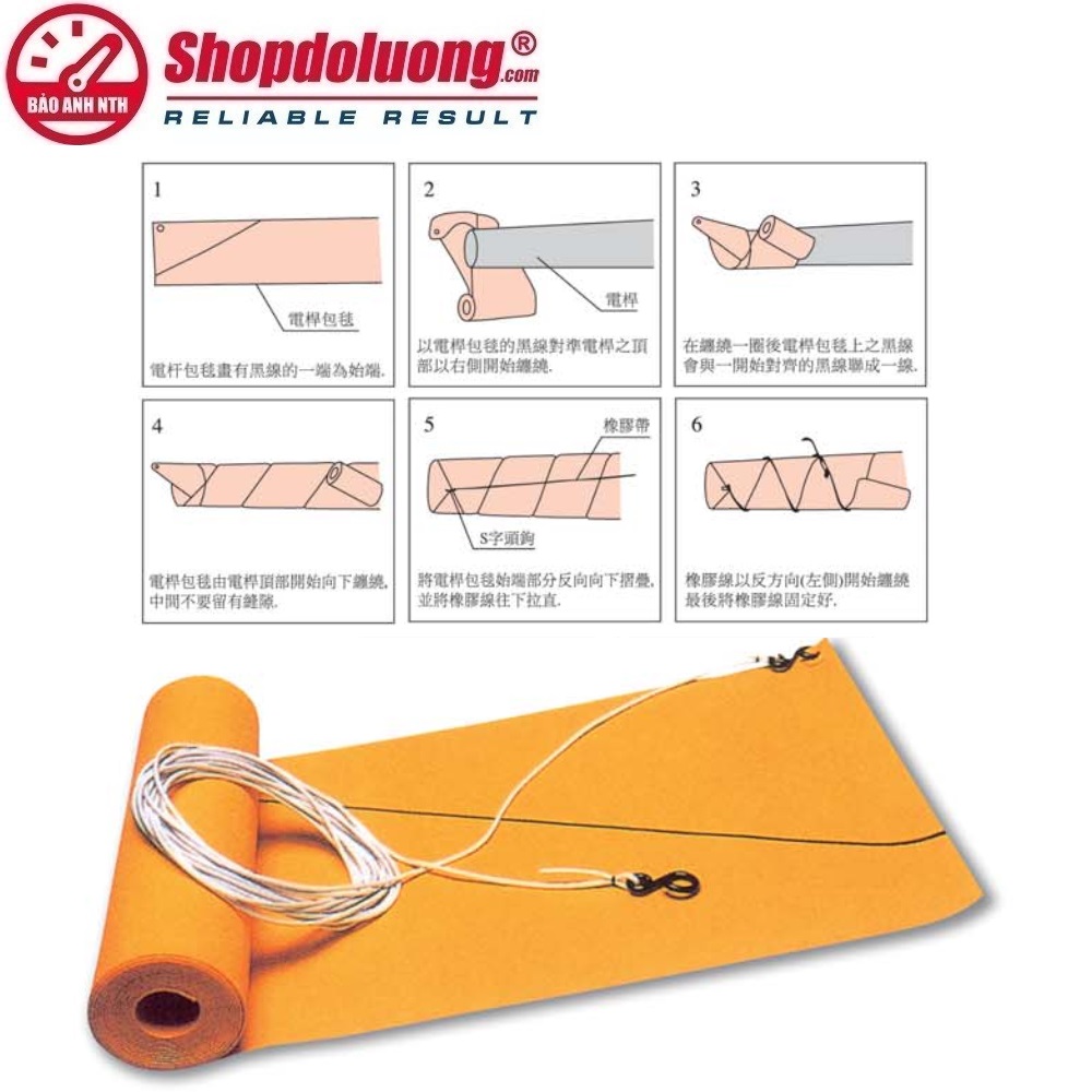 TẤM ỐP CÁCH ĐIỆN CHO TRỤ ĐIỆN YOTSUGI YS-435-01-01 (410mm*4.5m) 8 shopdoluong.com-TẤM ỐP CÁCH ĐIỆN CHO TRỤ ĐIỆN YOTSUGI YS-435-01-01 (410mm*4.5m)