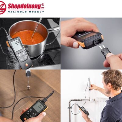shopdoluong.com-MÁY ĐO NHIỆT ĐỘ LOẠI K 1 KÊNH KẾT NỐI APP TESTO 925 (0563 0925).