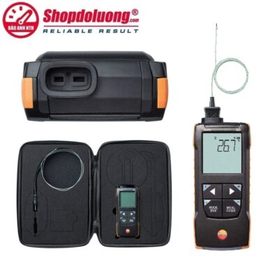shopdoluong.com-MÁY ĐO NHIỆT ĐỘ LOẠI K 1 KÊNH KẾT NỐI APP TESTO 925 (0563 0925)