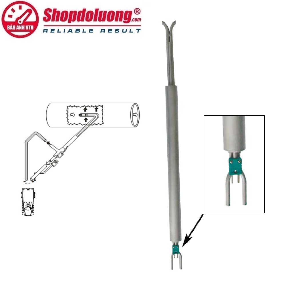 ỐNG PITOT LOẠI S KÈM ĐẦU ĐO KIỂU K KIMO TPS-08-1000-T (Ø8mm/1000mm) 10 shopdoluong.com-ỐNG PITOT LOẠI S KÈM ĐẦU ĐO KIỂU K KIMO TPS-08-500-T (Ø8mm/500mm)