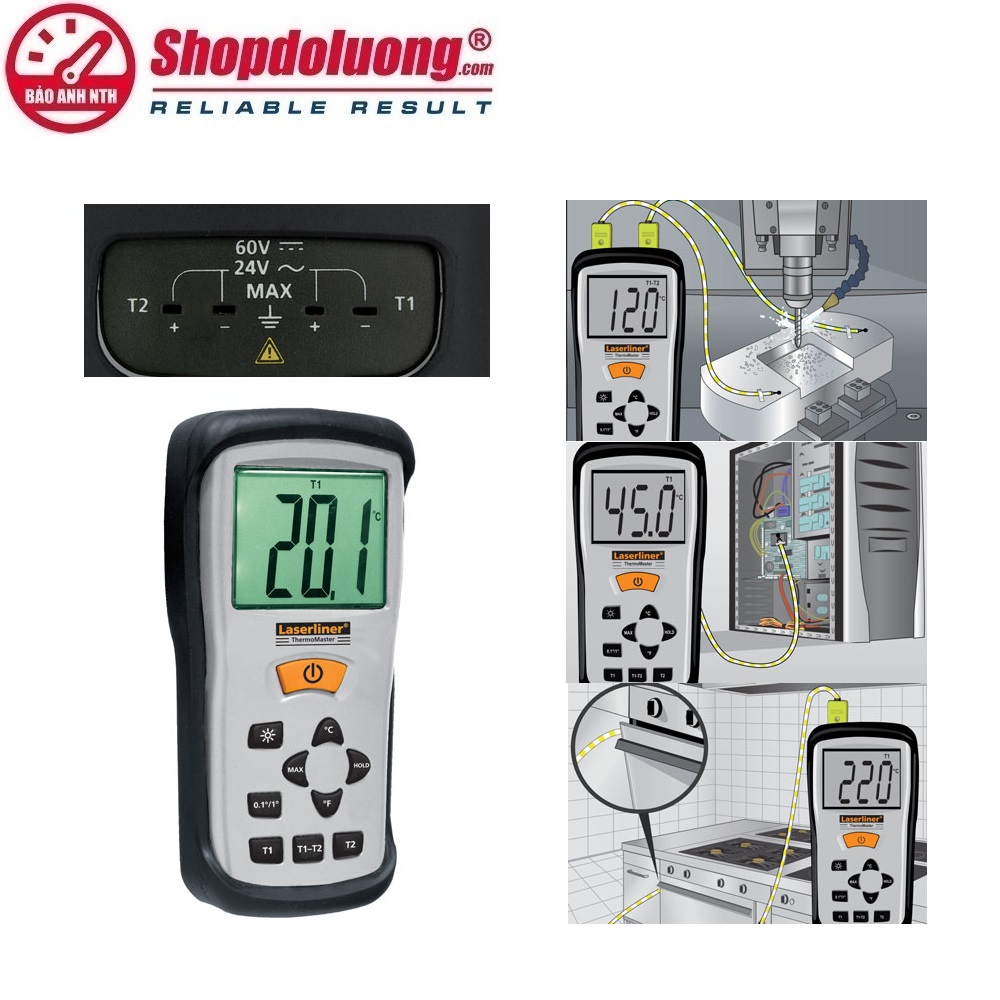 MÁY ĐO NHIỆT ĐỘ 2 KÊNH LASERLINER 082.035A (-50~1300 °C) 10 shopdoluong.com-MÁY ĐO NHIỆT ĐỘ 2 KÊNH LASERLINER 082.035A (-50~1300 °C)