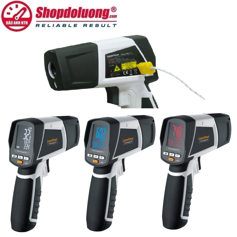 MÁY ĐO NHIỆT ĐỘ HỒNG NGOẠI KẾT NỐI BLUETOOTH LASERLINER 082.043A (-40~1500 °C) 10 shopdoluong.com-MÁY ĐO NHIỆT ĐỘ HỒNG NGOẠI KẾT NỐI BLUETOOTH LASERLINER 082.043A (-40~1500 °C)